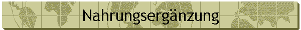 Nahrungsergnzung